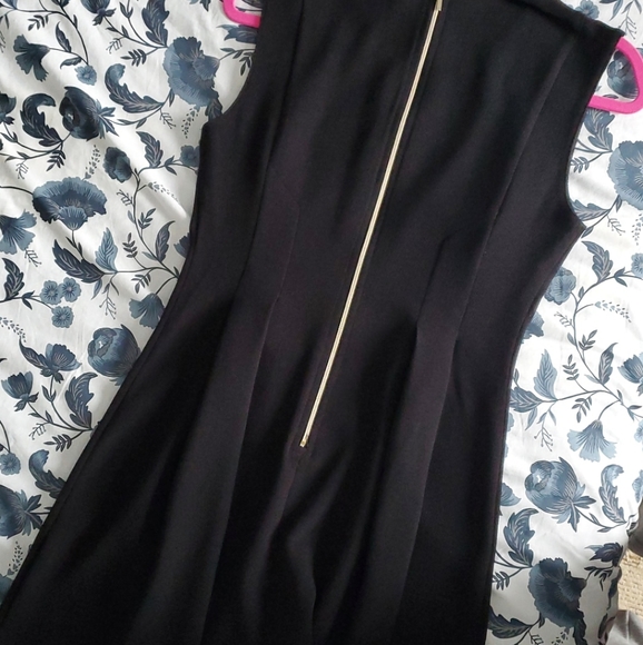 Dynamite Black Pin-tuck Dress - Picture 4 of 11
